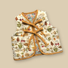 Load image into Gallery viewer, Autumn Woods Quilted Gilet | 3-4 years
